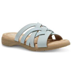 Eastland Women 3958-23M Hazel Slide Sandal Light Blue US 6 M ($112 Retail)